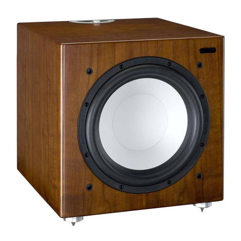 Monitor Audio GSW12 User manual