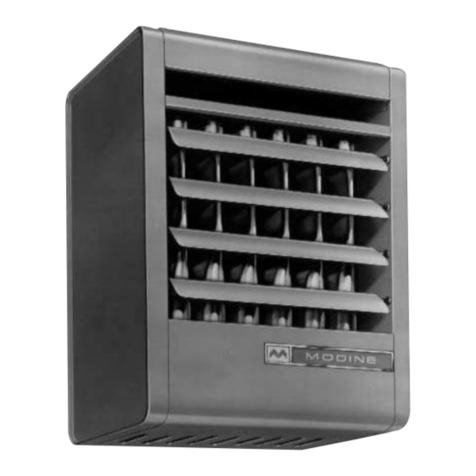 Modine Manufacturing BAE Installation and service manual
