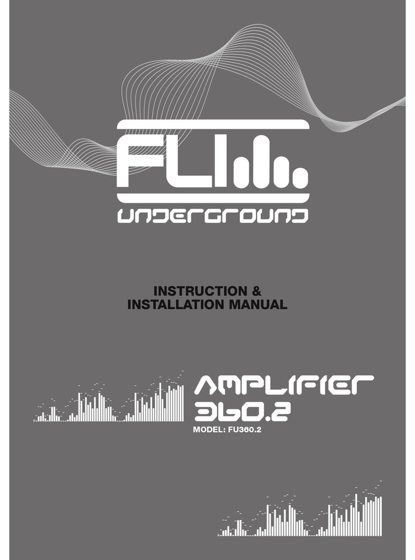 FLI UNDERGROUND FU360.2 Instruction & installation manual