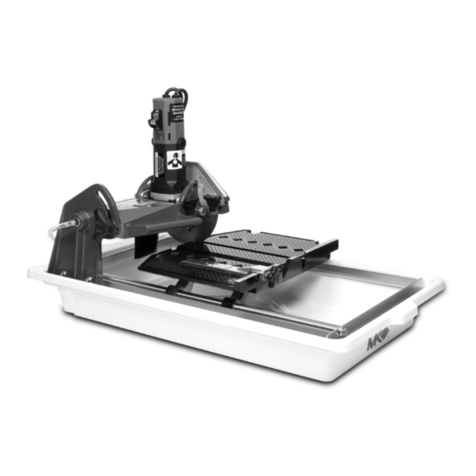 MK Diamond Products MK-370EXP TILE SAW User manual