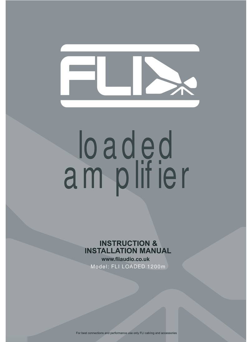 FLI LOADED 1200m Instruction & installation manual
