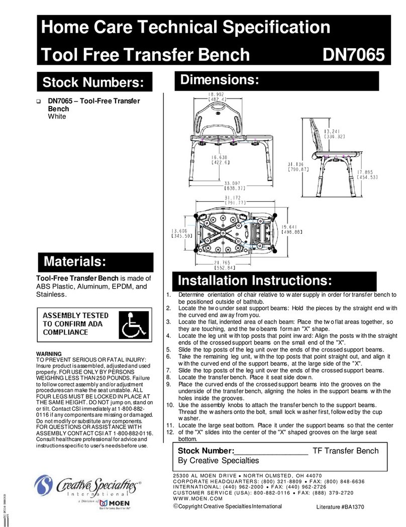 Moen DN7065 installation instructions