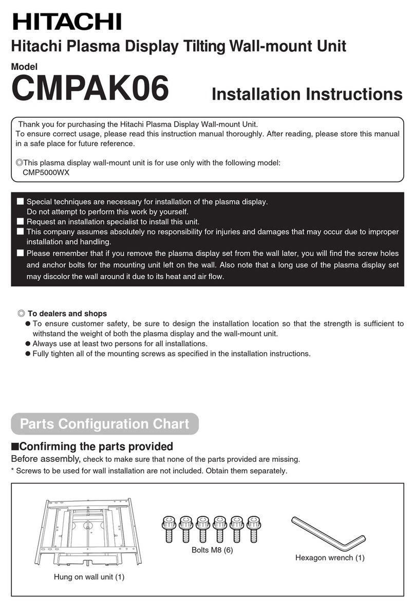 Hitachi CMPAK06 User manual