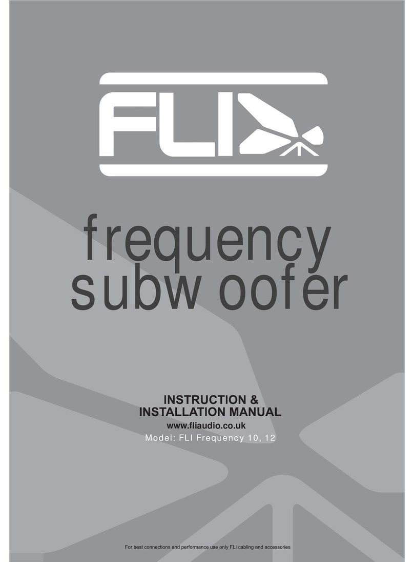 FLI Frequency 10 Instruction & installation manual