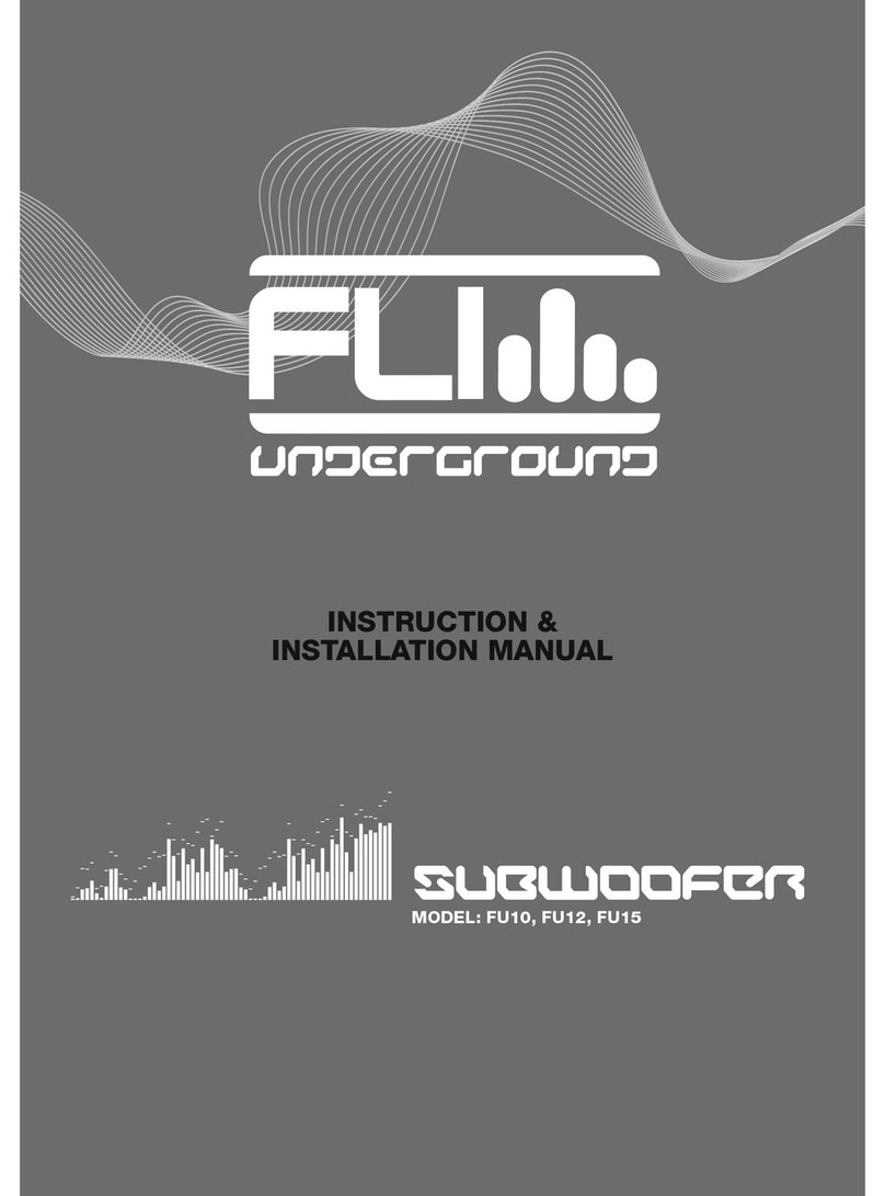 FLI FU10 Instruction & installation manual
