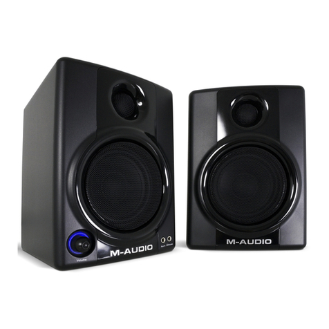 M-Audio Studiophile AV 30 user guide