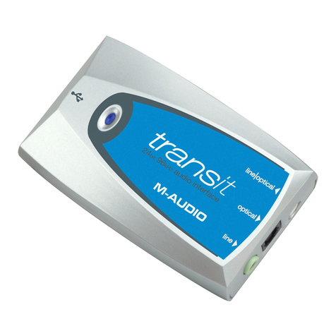 M-Audio Transit USB User manual M-Audio Transit USB User manual