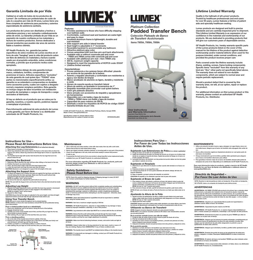 Lumex LUMEX 7955A User manual
