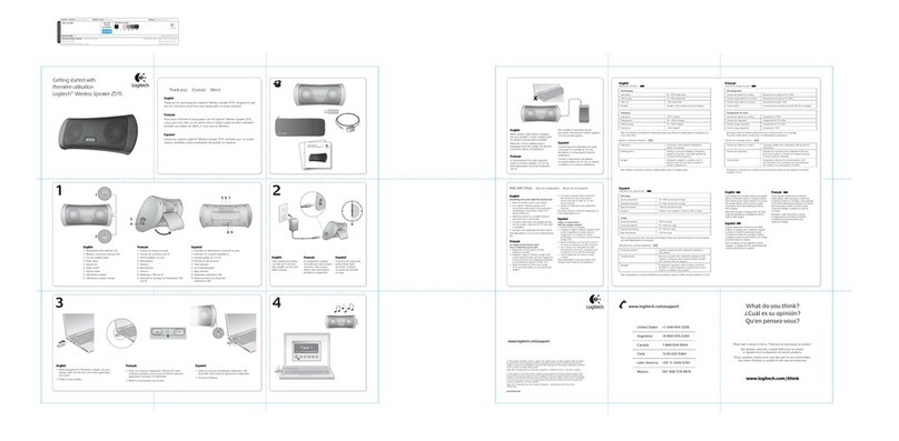 Logitech Z515 User manual