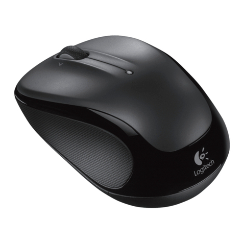 Logitech M325 User manual Logitech M325 User manual