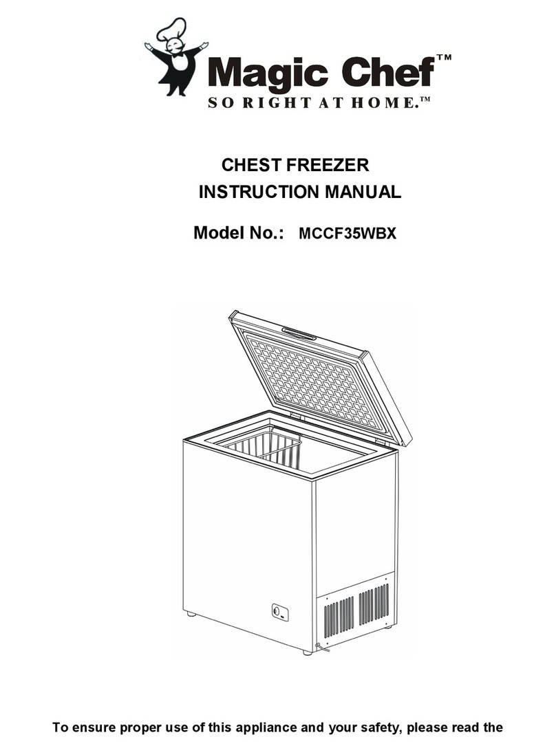 Magic Chef MCCF35WBX User manual Magic Chef MCCF35WBX User manual