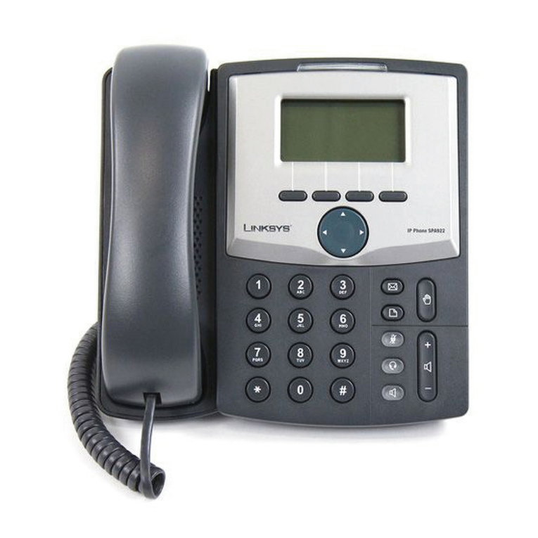 Linksys SPA922 - IP Phone With Switch Service manual