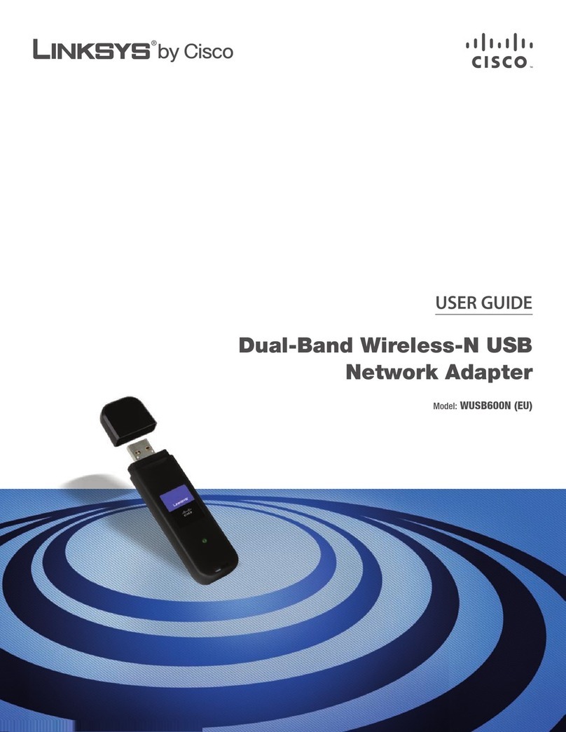 Linksys WUSB600N (EU) user guide