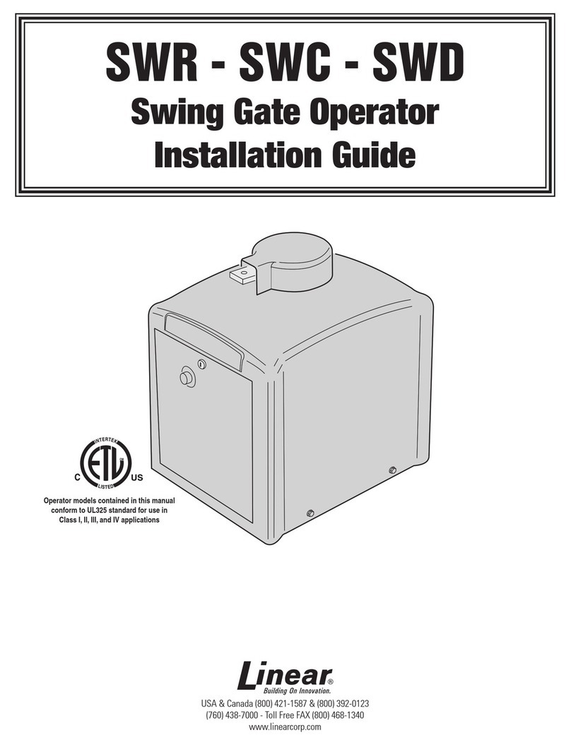 Linear SWC User manual