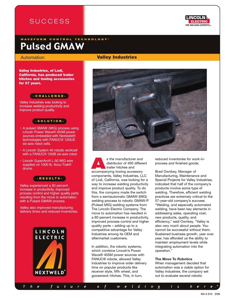Lincoln Electric Pulsed GMAW user manual