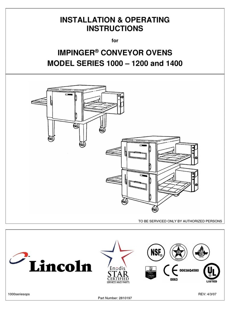 Lincoln Impringer 1041 Installation & operating instructions