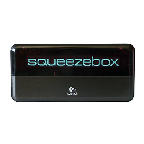Logitech Squeezebox Radio owner's guide