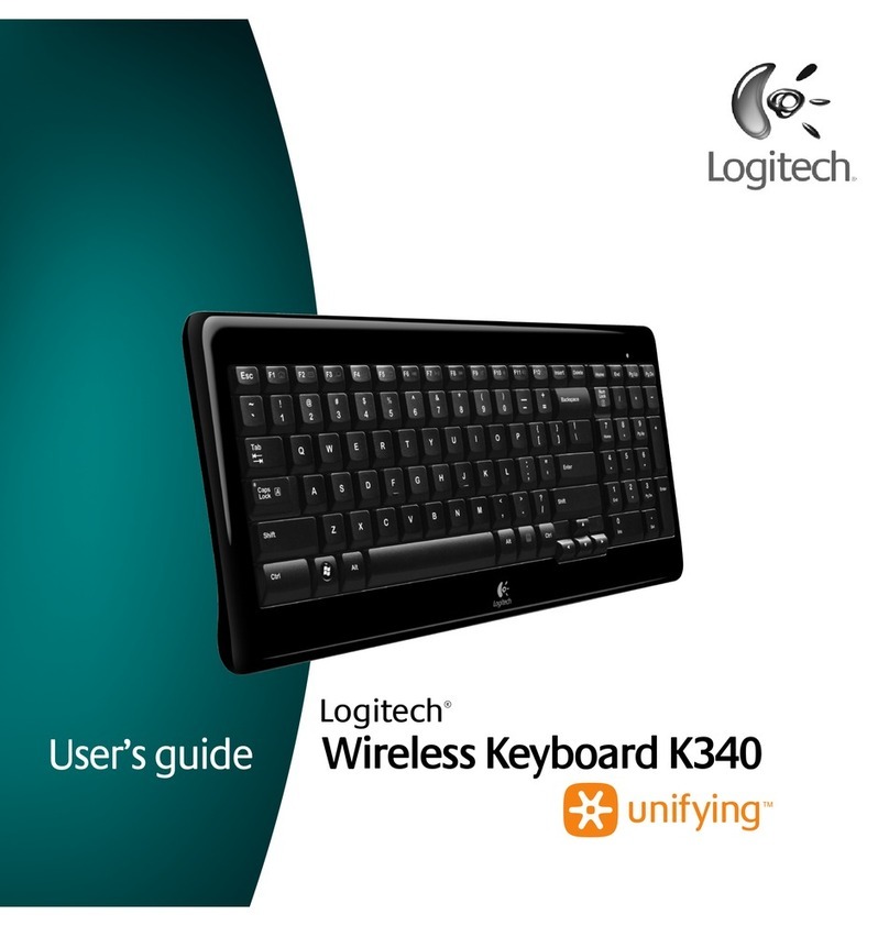 Logitech K340 - Wireless Keyboard user guide