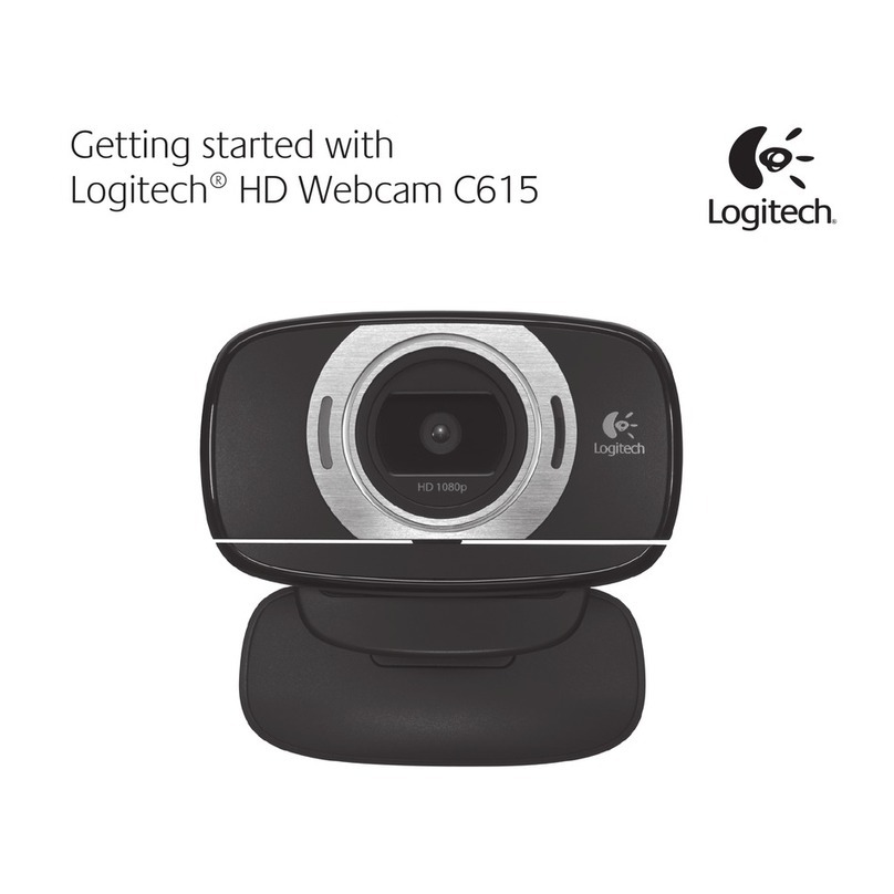 Logitech C615 User manual Logitech C615 User manual