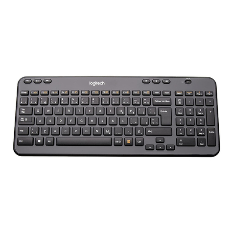 Logitech K360 User manual Logitech K360 User manual