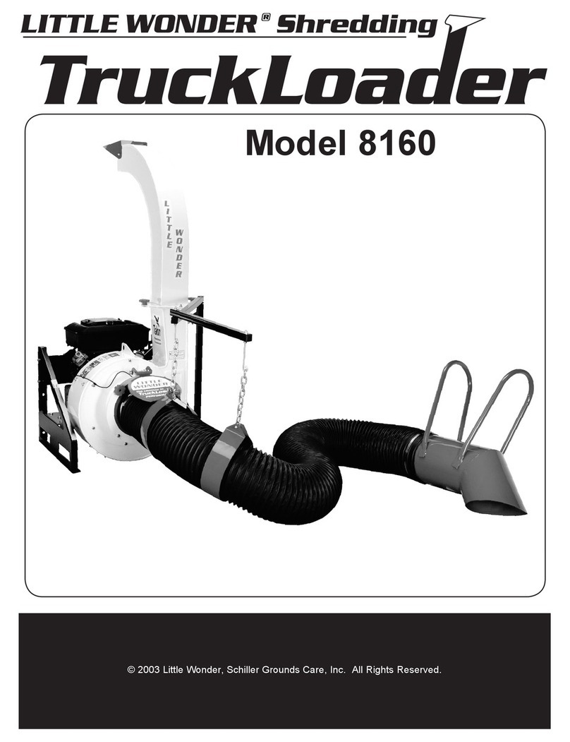 Little Wonder Shredding TruckLoader 8160 manual