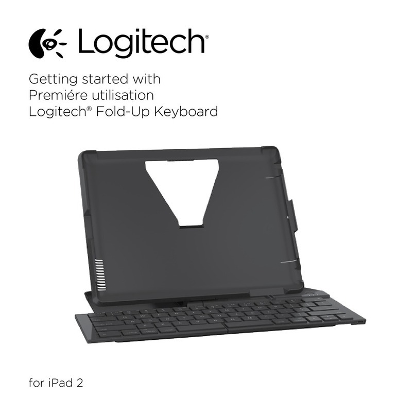 Logitech Fold-Up Keyboard User manual Logitech Fold-Up Keyboard User manual