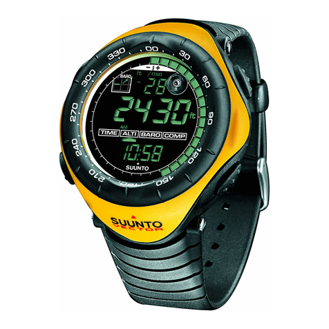 Suunto Vector User manual