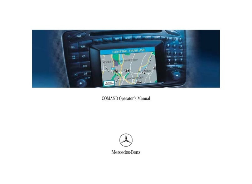 Mercedes-Benz Command Operator's manual Mercedes-Benz Command Operator's manual