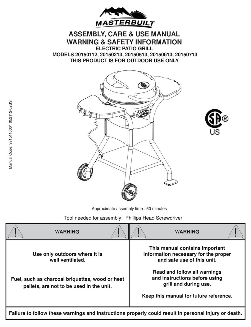 Master Bilt 20150112 Use Use manual