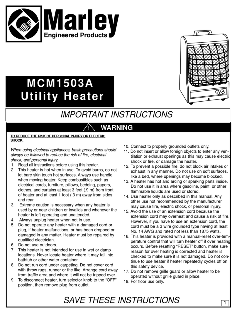 Marley MCM1503A instructions