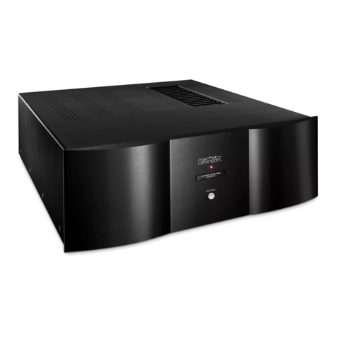 Mark Levinson 500H series User manual