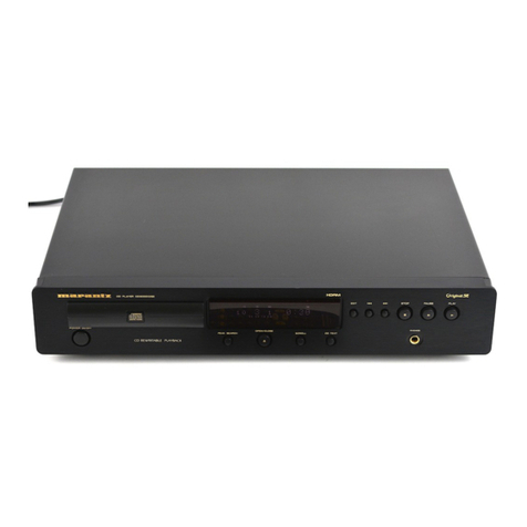 Marantz CD6000 series User manual