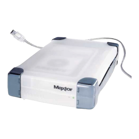 Maxtor External Storage User manual