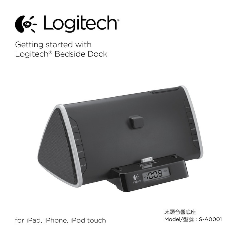 Logitech S-A0001 User manual Logitech S-A0001 User manual