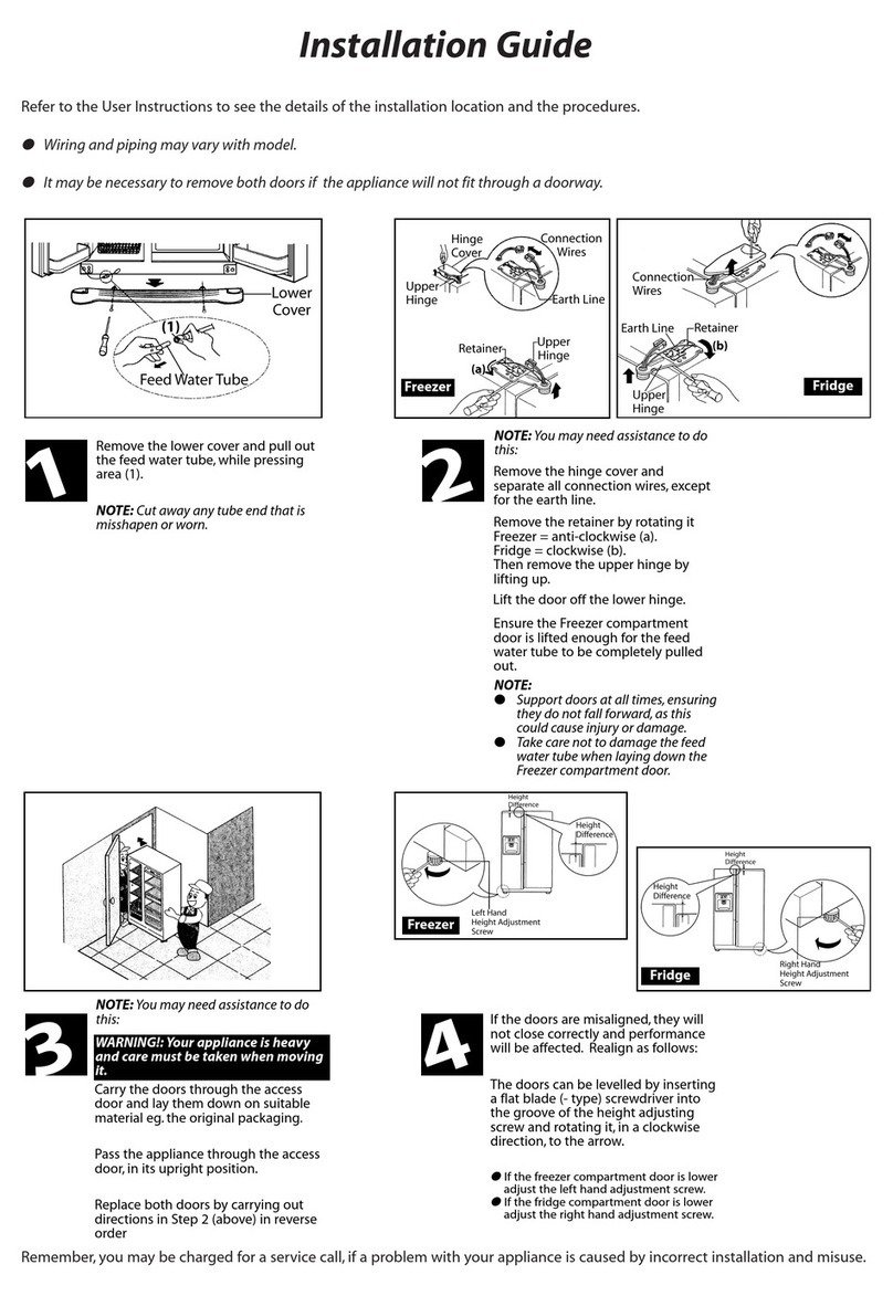 Hotpoint FFU00P User manual