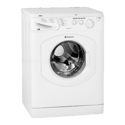 Hotpoint Aquarius WF215 Instructions for installation and use Hotpoint Aquarius WF215 Instructions for installation and use