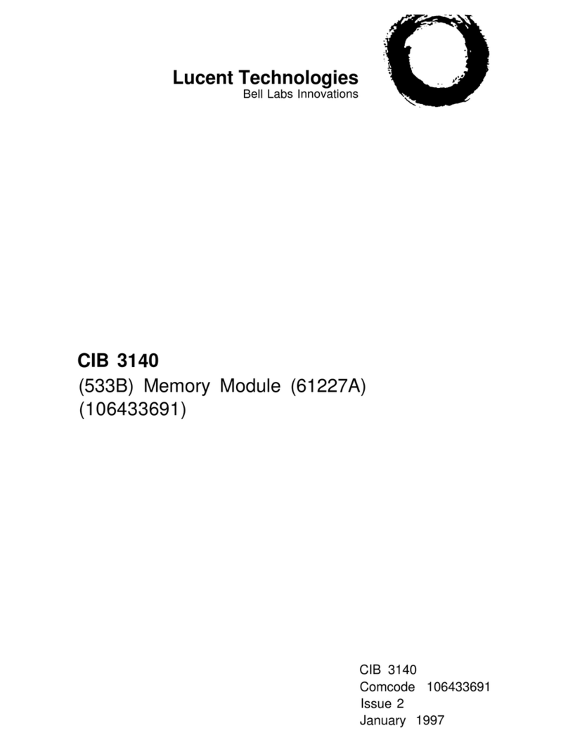 Lucent Technologies CIB40 Installation