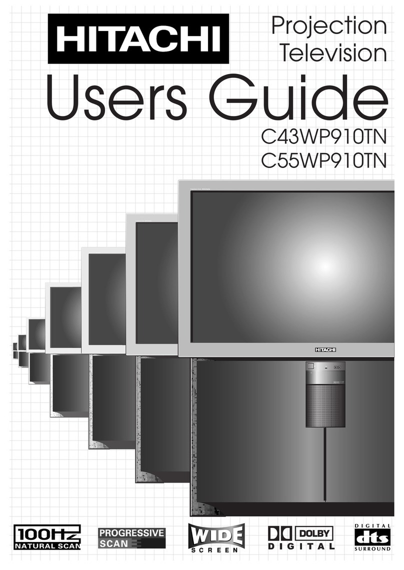 Hitachi C55WP910TN user guide