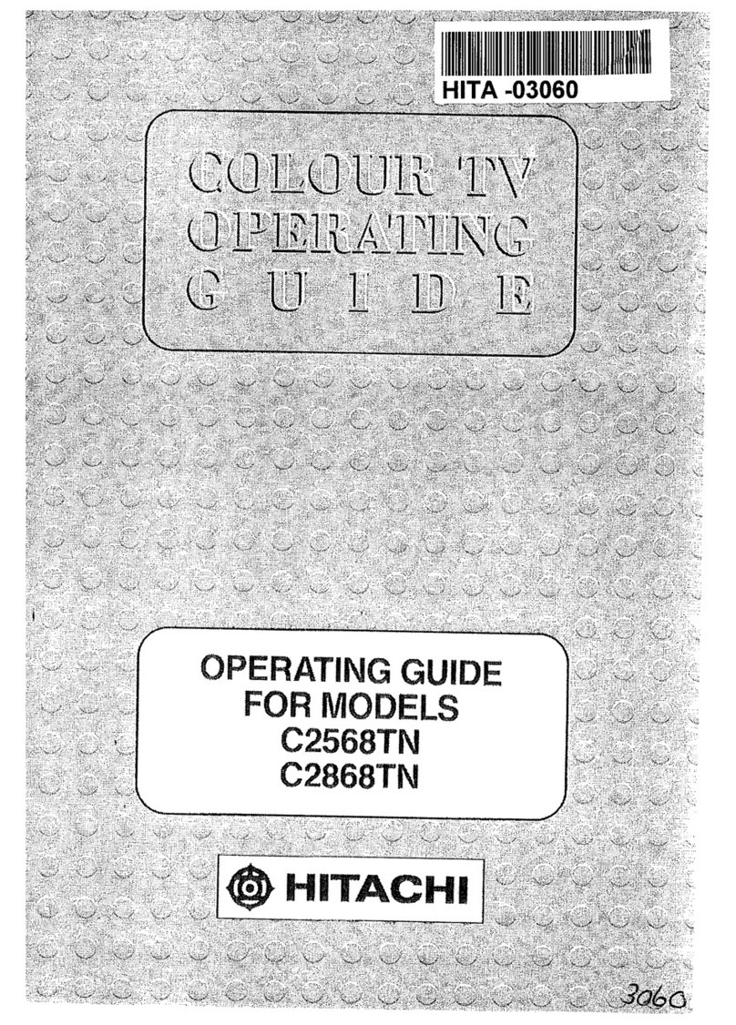 Hitachi C2868TN User manual