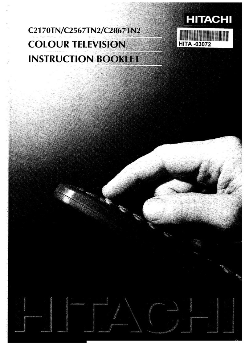 Hitachi C2867TN2 User manual