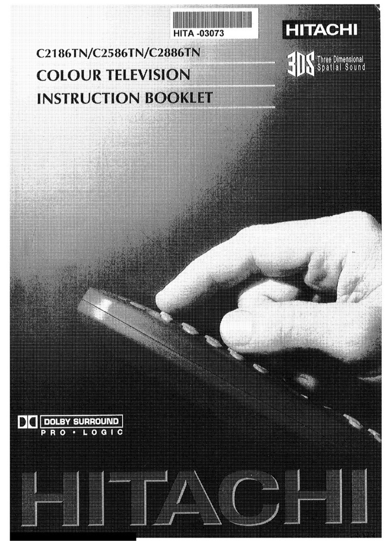 Hitachi C2186TN Instructions for use