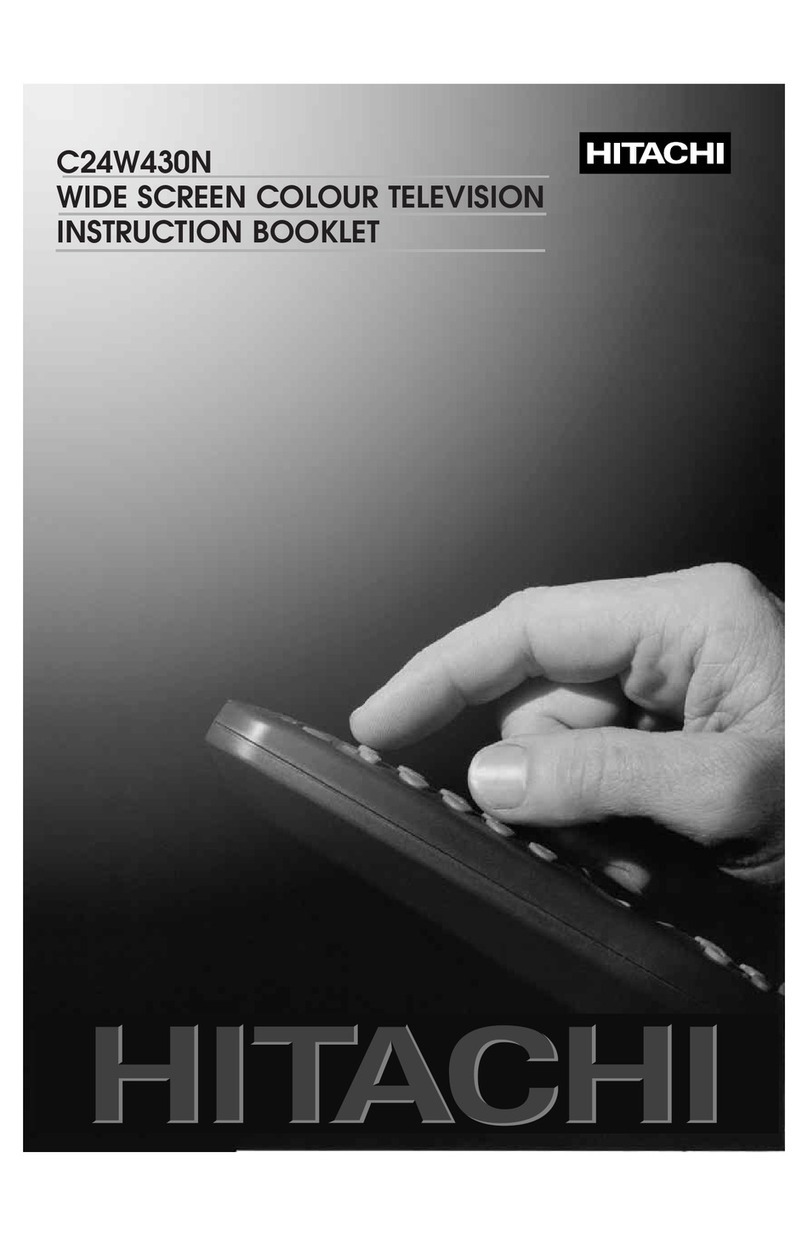 Hitachi C24W430N User manual