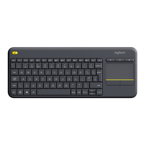 Logitech K400 User manual