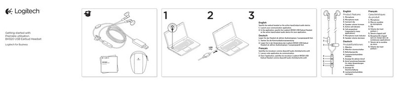 Logitech BH320 User manual