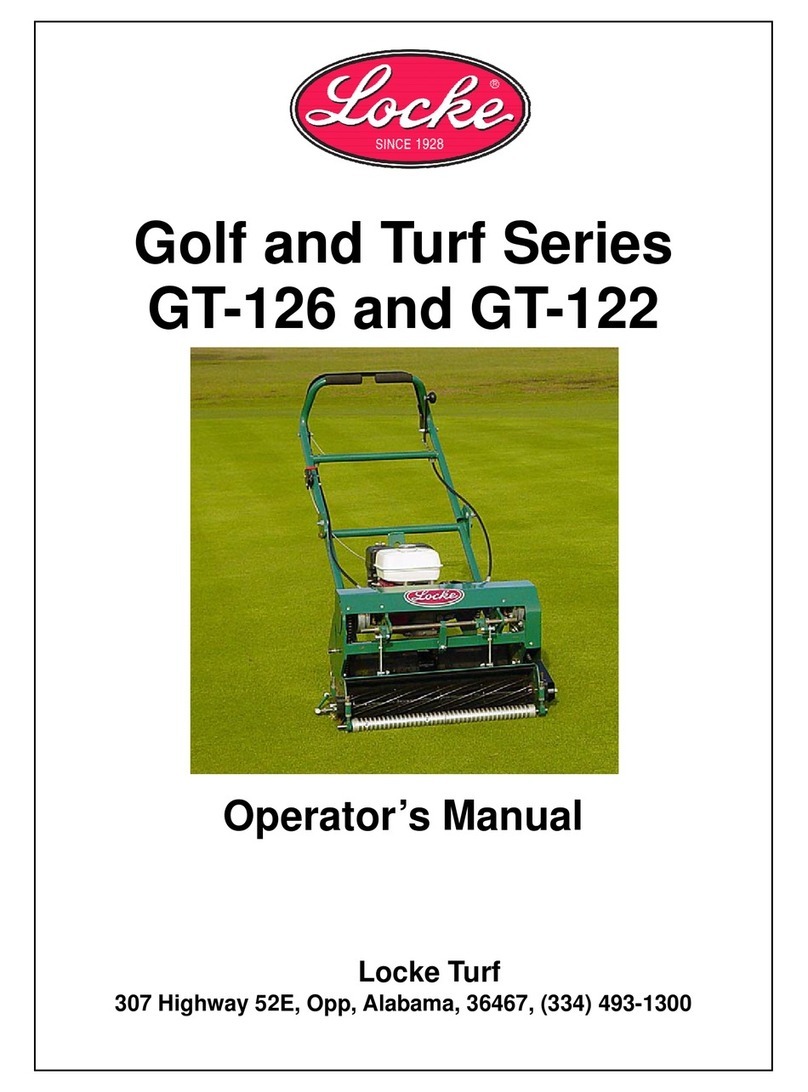 Locke GT-122 Operator's manual