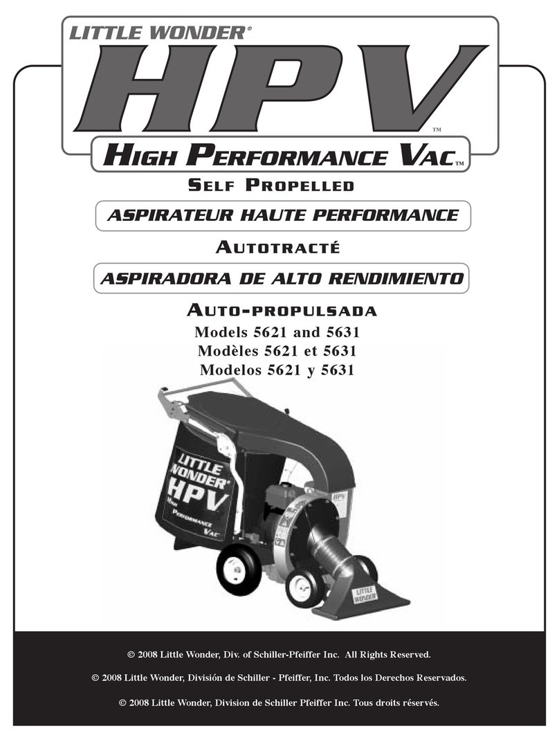 Little Wonder HPV 5621 manual