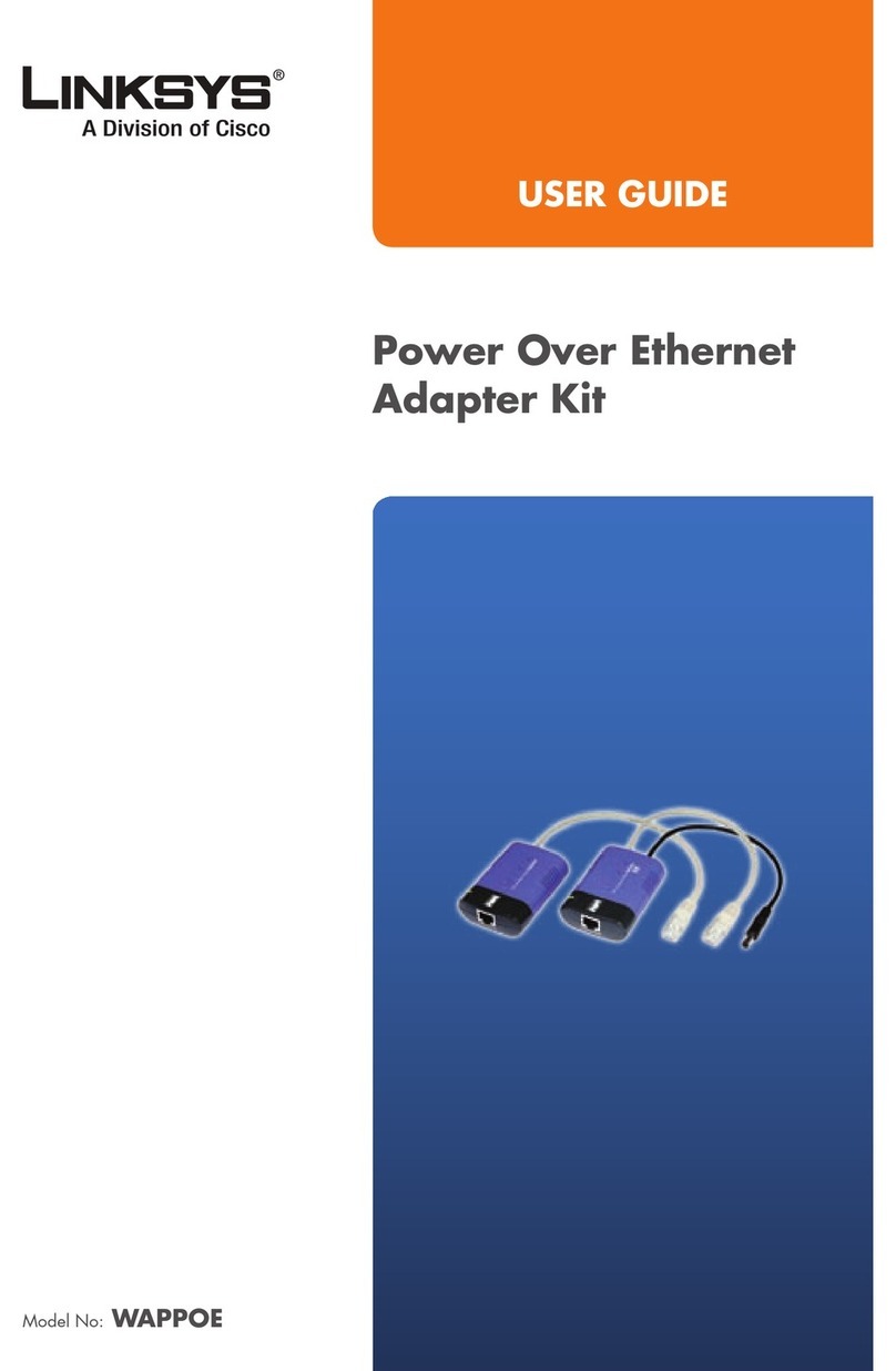 Linksys WAPPOE User manual