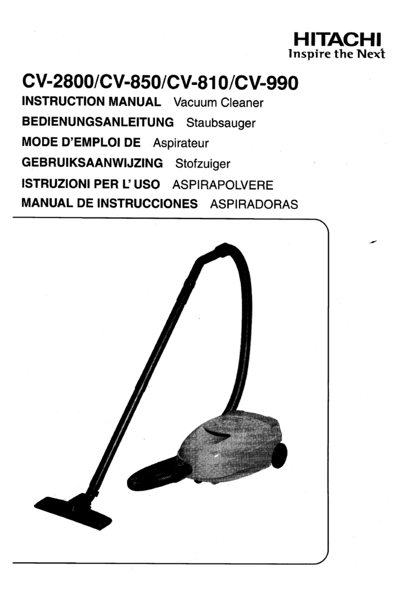 Hitachi CV-850 User manual