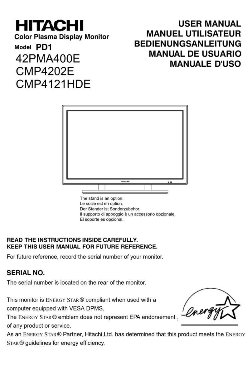Hitachi CMP4202E User manual