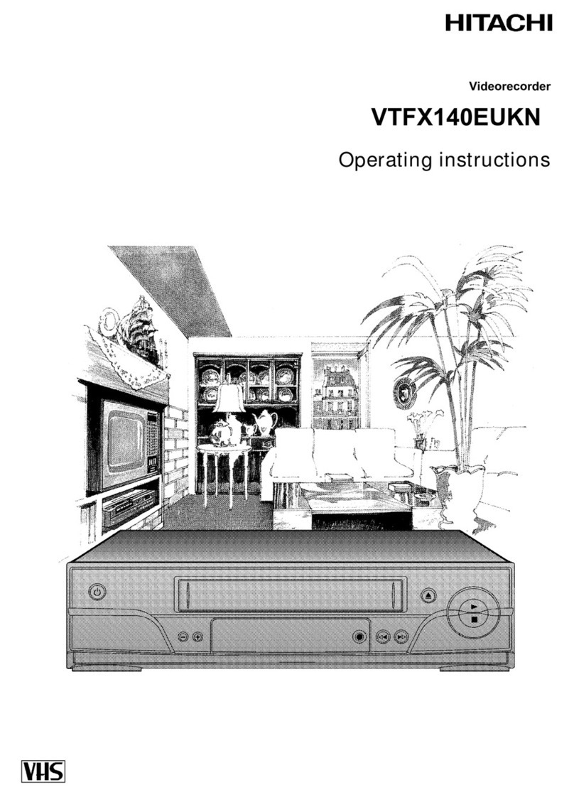 Hitachi VTFX140EUKN operating instructions